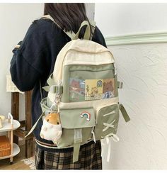 Kawaii Bags, Trendy Hoodies, Kids' Bag, Cute School Supplies, Stylish Backpacks, College Style, Cute Backpacks