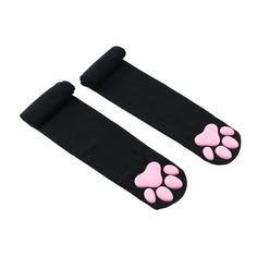 Long Cat Socks Thickness: Standard Pattern Type: Solid Item Type: Stockings Long Cat, Cat Paw Print, Compression Stockings, Cat Socks, Cat Claws, Thigh High Socks, Thigh High Stockings, Maneki Neko, Long Socks