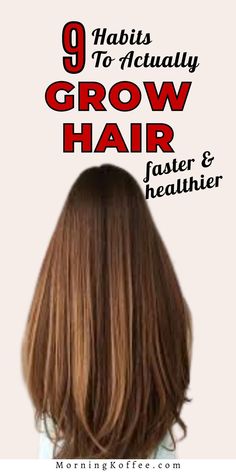 Tips To Grow Hair Faster, Tips To Grow Hair, Grow Hair Naturally, Grow Longer Hair, Growing Your Hair, Cut Long Hair, How To Grow Hair