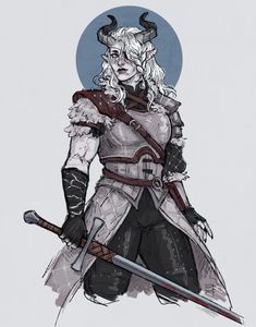 Tiefling Paladin, Dnd Paladin, Dungeons And Dragons Art, Art Trade