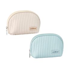 Cute Makeup Bag Mini Cosmetic Pouch For Women Small Quilted Beauty Bag Handy Zipper *2PCS  Material- Made of pu material, : polyester. This cute makeup bag is an designed to resemble a cute and compact half moon handbag, it features a adequate interior that can hold your makeup . Cute Size The lightweight makeup pouch can fit easily into your handbag. It is small enough to be carried around without being a burden, yet has enough storage capacity to keep your basic cosmetics handy. Friendly DesignWith its large opening design, this cute pouch allows for easy access to your small items, so you can quickly and easily find what you need, whether it is your favorite lipstick, lip gloss or wet wipe. Versatile Storage PouchNot can you store your makeup in this portable bag, but it can also hold s Cute Makeup Bag, Lightweight Makeup, Makeup Cute, Cute Makeup Bags, Makeup Organizers, Opening Design, Portable Bag, Makeup Organizer, Wet Wipe