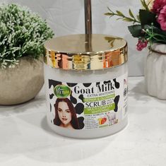 Veet Gold Goat Milk Repair &Glowing Scrub. Body&Face Multi-Comp Whitening 500ml. Condition Is New, Shipped With Usps Priority Mail. Whitening Body Scrub, Goat Milk Face Cream, Goats Milk Body Wash, Body Scrubs, Skin Care Women, Goat Milk, Body Scrub, Toner, Priority Mail