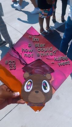 graduation cap ideas Tyler The Creator Graduation Cap Ideas, Graduation Cap Designs Frank Ocean, Grad Cap Ideas Kanye, Kanye Graduation Album Cover, Frank Ocean Graduation Cap