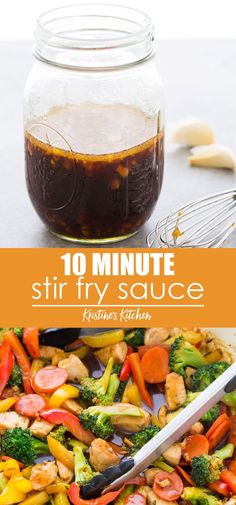 the best stir fry sauce recipe with broccoli and peppers