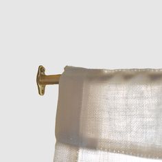 Solid Brass Cafe Curtain Rod Cafe Curtain Hardware, Bathroom Cafe Curtains, Half Curtains Kitchen, Cabinet Skirting, Cafe Curtain Rod, Brass Curtain Rod, Cafe Curtains Kitchen, Cafe Rod, Cafe Curtain Rods