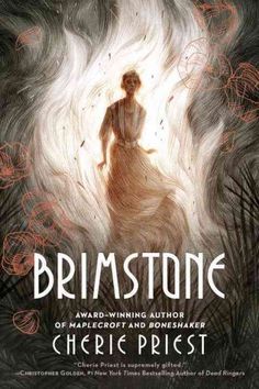 the cover to brimstone by charlotte priest, illustrated by john wyborn