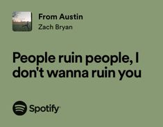 people run people, i don't wanna ruin you - spotify cover art