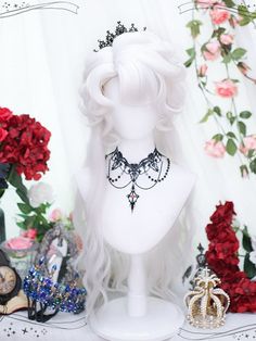 Curly Bangs, Cosplay Hair, Kawaii Hairstyles, Fantasy Hair, Hair Reference, Anime Hair, Synthetic Wig, How To Draw Hair, Aesthetic Hair