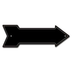 a black arrow pointing to the right on a white background