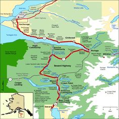 a map of the great canadian road system