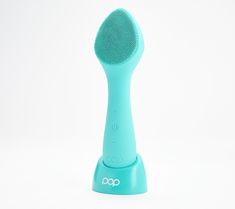 Pop Sonic's Spade Cleansing and Exfoliating Facial Device will invigorate your beauty regimen, leaving your skin looking smoother, cleaner, and younger.  With its easy-to-hold, shovel-like shape, the Spade is specifically designed with the contours of your face in mind. Use it as part of your daily cleansing routine. Soft silicone bristles, coupled with sonic vibrations, provide a much deeper clean than washing by hand. When used in conjunction with your usual skin-care products, the Spade will Facial Devices, Cleansing Routine, Sonic Toothbrush, Facial Exfoliator, Beauty Regimen, Skin Care Tools, Skin Care Regimen, Shovel, Deep Cleaning