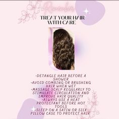 Tips to healthy hair Heat Protectant, Hot Tools, Hair Detangler, Hair Quality, Silk Pillowcase, Protective Hairstyles, Healthy Hair