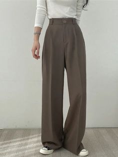 Formal Pants Outfit, Formal Pants For Women, Women Formal Wear, Women Suit Jacket, Formal Pants Women, Formal Pant, Elegant Suit, Women Trousers, Coat Autumn