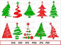 christmas tree svg files for cutting