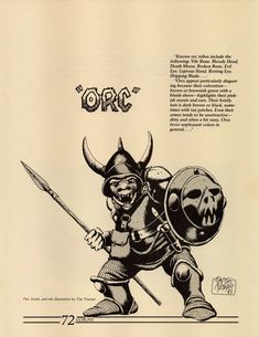 Art D&D 1985064 Displacer Beast, Shadow Creatures, Monster Manual, Orc Warrior, Fantasy Ideas