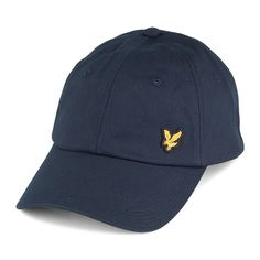 Casquette en Coton Vintage bleu marine LYLE & SCOTT de chez chapeauxetcasquettes.fr.