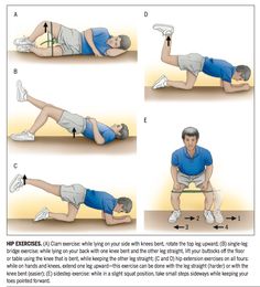 an image of a man doing exercises for back pain on his stomach and chest with the instructions below