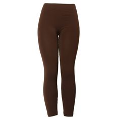 Stay warm as well as stylish with these comfortable and thicker sheer tights, perfect for any outfit. Size: One Size.  Color: Brown.  Gender: female.  Age Group: adult. Solid Elastane Hosiery For Fall, Casual Full-length Fitted Hosiery, Casual Full Length Fitted Hosiery, Casual Full-length Tight Hosiery, Full Length Tight Casual Hosiery, Trendy Tight Leggings, Brown Leggings For Fall, Tight High Waist Brown Leggings, Tight High-waist Brown Leggings