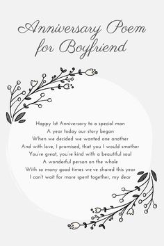 Anniversary Poems for Boyfriend - Short and Funny Collection Short Message For Monthsary, Poem For Anniversary For Him, Wish Anniversary For Boyfriend, 1st Anniversary Letter For Boyfriend, 1 Yr Anniversary Quotes, Anniversary Quotes For Bf, 1 Anniversary Wishes For Boyfriend, Anniversary Message For Boyfriend Short Anniversary Message For Boyfriend, Anniversary Wish For Boyfriend