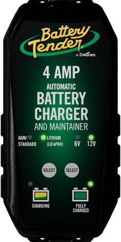 battery tender 4 amp automatic charger and maintainer