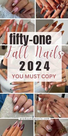 Fall 24 Nail Trends, Simple Fall Inspired Nails, October Nail Designs 2024, October 2024 Nail Trends, Gel Nails Fall 2024, New Trending Nails 2024 Fall, Fall Gel Nail Designs 2024, Nail Color Trends Fall 2024, October Nails 2024 Trends