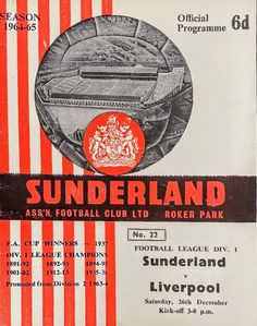 the sunderland football club ticket for their match against liverpool on saturday 23rd, 1971