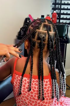 Little Mixed Girl Braid Hairstyles Easy, Kindergarten Picture Day Hair Black, Kids Hairstyles Black Natural Hair Easy, Toddlers Braids Hairstyles, Preschool Hairstyles Girl Black, Little Mixed Girl Braid Styles, No Braid Hairstyles Easy For Kids Black, Toddler Girl Braided Hairstyles Black, Single Braids For Kids