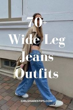 Wide Bell Bottom Jeans Outfit, Straight Leg Jeans With Heels Outfits, Baggy Jeans Winter Outfit Aesthetic, Clogs With Wide Leg Jeans, Casual Jean Looks For Women, Shoes For Wide Jeans, Oversized Denim Jeans Outfit, Boyfriend Wide Leg Jeans Outfit, Plaid Shirt And Wide Leg Jeans