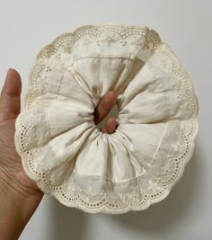 Flower Lace Tirm Scrunchies Oversized Hair Tie Large Gingham Cottage Scrunchie,  Hair Ties Cute Ponytail Holder, Mother's Day Gift Diameter: small size 12.5cm/ 4.9''  and large size 18.5cm/ 7.28'' (Conversion : 1 inch = 25.4mm or 1mm = 0.0393 inch) Accept custom order and wholesale for large order. Wishing you a happy shopping:) How To Wear Hair Scarves, New Mother Gifts, Lace Scrunchies, Small Gifts To Make, Hand Sewn Gifts, Cottage Outfit, Homemade Scrunchies, Weird Accessories, Cute Ponytail