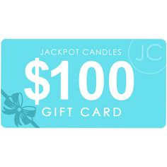 the jackpot candles $ 100 gift card is on sale for $ 1, 000