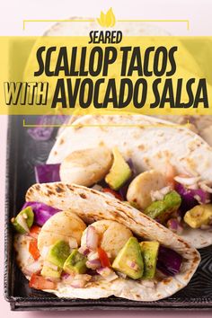 Switch up taco night with these fresh and flavorful Scallop Tacos. Tender scallops and zesty toppings make this a seafood lover's dream! Beefsteak Tomato