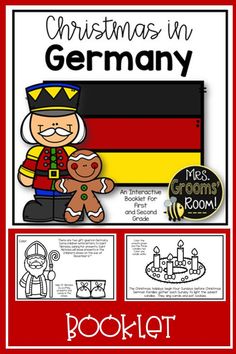 christmas in germany booklet with pictures and text