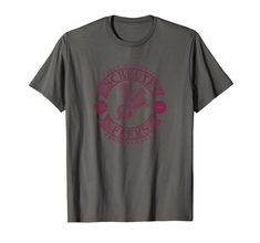 a gray shirt with pink print on the front and back of it that says schnute