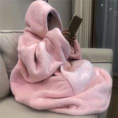 Hooded Robe, Blanket Sweater, Hoodie Oversize, Comfort Blanket, Hoodie Blanket, Cute Pajamas, Wearable Blanket, Hooded Blanket, Warm Blankets