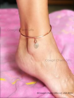 This solid copper anklet is 2mm thick and handmade. It is  beautiful great summer jewelry. Copper is widely believed to have a healing quality. This copper anklet  is a sturdy, simple band of round copper. This anklet has been fire heated, hand hammered and polished for a gorgeous bright shiny and rustic beauty.  The sea glass ( blue or pink your choice) is hung with a copper bead in copper wire. This anklet can get wet, sandy, sweaty and it will be just fine:)  This is simple and natural jewelry. This anklet is easy to wear every day. This item is not fragile and will last over time. You will be able to wear this anklet for years to come and remember the happy day you first got it! **The anklet is made to your specified size. Please measure around your ankle and send me a note at checkout Cheap Metal Anklets For Summer, Affordable Metal Anklets For Summer, Cheap Summer Ankle Wrap Anklets, Adjustable Ankle Wrap Anklets Cheap, Cheap Party Wrap Anklets, Handmade Gold Ankle Wrap Jewelry, Carpal Tunnel, Anklets Boho, Beach Anklets