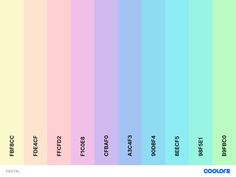 an image of the color scheme for different colors in this graphic, you can see how many