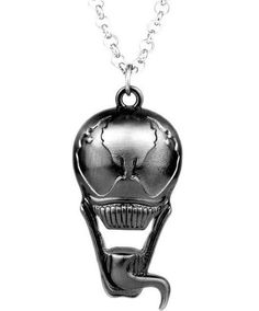 Marvel Comic's Venom Pewter 2" Pendant With Heavy Duty 20" Link Chain Great Fun! Venom Mask, Venom Face, Mask Logo, Metal Pendant Necklace, Marvel Venom, Necklace Shop, Metal Pendant, Fashion Jewelry Necklaces, Venom