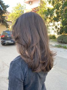 pretty layers haircut Event Hairstyles, Haircuts For Medium Length Hair, Haircuts Ideas, Brown Hair Inspo, Medium Layered Haircuts, Cute Hairstyle, Medium Layered