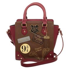 PRICES MAY VARY. Title: Harry Potter 9 3/4 Deluxe Mini Brief Handbag Purse Satchel. Product Type: Arborist Merchandising Root > Self Service > Special Features Stores > 80dbd58c-5608-4346-a9d0-64e6b7f46827_0 > 80dbd58c-5608-4346-a9d0-64e6b7f46827_9901 > 80dbd58c-5608-4346-a9d0-64e6b7f46827_879902 > Test Color Harry Potter Handbags, Harry Potter Badges, Harry Potter Bag, Harry Potter 9, Harry Potter Platform, Harry Potter Shop, Harry Potter Jewelry, Harry Potter Merchandise, Harry Potter Gifts