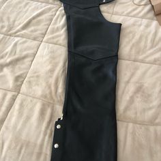 Custom-Made Black Leather Chaps. Adjustable Size. Leather Chaps, Womens Chaps Western, Assless Chaps Womens, Black Chaps Women, Women's Chaps, Custom Made, Black Leather, Genuine Leather, Women Shopping