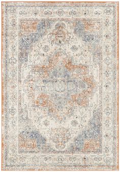 Nourison Essentials Persian Beige Blue Vintage Rug RUG Nourison Family Room Rug, Nourison Rugs, Medallion Pattern, 8x10 Rugs, Family Christmas Shirts, Persian Area Rugs, Porch Patio, Outdoor Rug, Fall Outfits Women