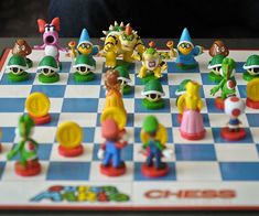 the simpsons chess board is made out of plastic