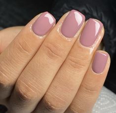 Natural Dip Powder Nails, Short Dip Powder Nails, Fabulous Nails, Chic Nails, Simple Beauty