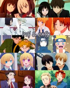 16 Personality Types #mbti #anime #enfp #intj Intj Anime Characters Personality Types, Enfp And Intj Relationship, Enfp Characters Anime, Enfp Anime Characters, 16 Personalities Intj, Enfp Type, Enfp X Entp, Intj Anime, Enfp X Intj