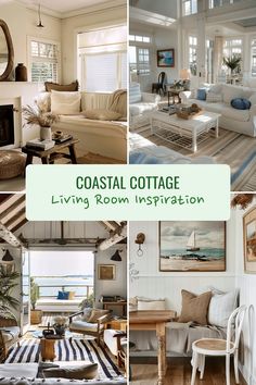 coastal cottage living room decorating ideas