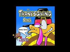 the thanksgiving song is featured in this cartoon