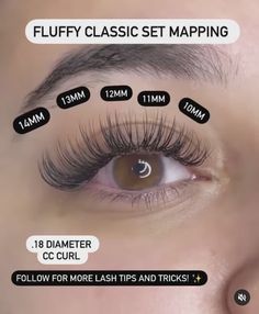 Classic Set Mapping, Classic Set Lashes, Natural Looking Eyelash Extensions, Eyelash Extensions Classic, Natural Fake Eyelashes, Lash Extentions, Eyelash Tips, Eyelash Technician