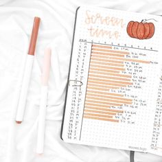 Screen Time Journal Ideas, Bujo Tracker Ideas Monthly, Bujo Screen Time Tracker, Bullet Journal Monthly Tracker, Bullet Journal Monthly, Bullet Journal Schedule, Bullet Journal Ideas Pages Monthly, Monthly Tracker Bullet Journal