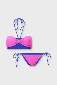 Multi-Wear String Swim Bundle Fabletics blue/blue/pink/pink female Activewear >> Womens >> Outfits regular Lifestyle/Swim Swimsuit Designs, Female Activewear, Summer Wishlist, Roblox Clothes, Neon Bikinis, Womens Outfits, Swimsuit Design, Splish Splash, Cute Swimsuits