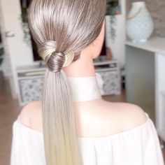 I 🧡 this beautiful braid updo! Do you like? 👍🏻 or 👎🏻? #braidsformyhair #braids #braidsbraidsbraids #braidtutorial #waterfallbraid… | Instagram Beautiful Ponytail, Ponytail Hack, Braid Updo, Waterfall Braid, Braid Tutorial, Beautiful Braids, Hair Up Styles, Dutch Braid, Braided Updo